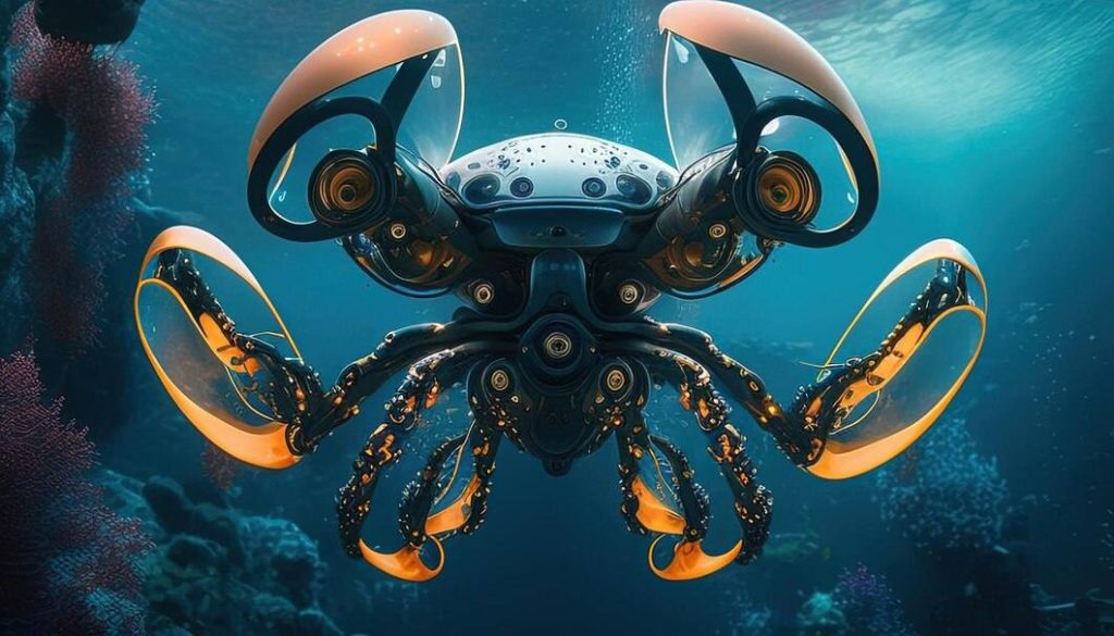 Underwater Araña Drone