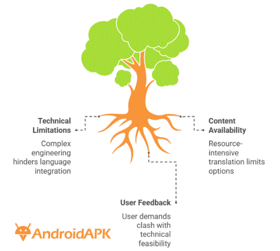 Challenges in Implementing Multilingual Support