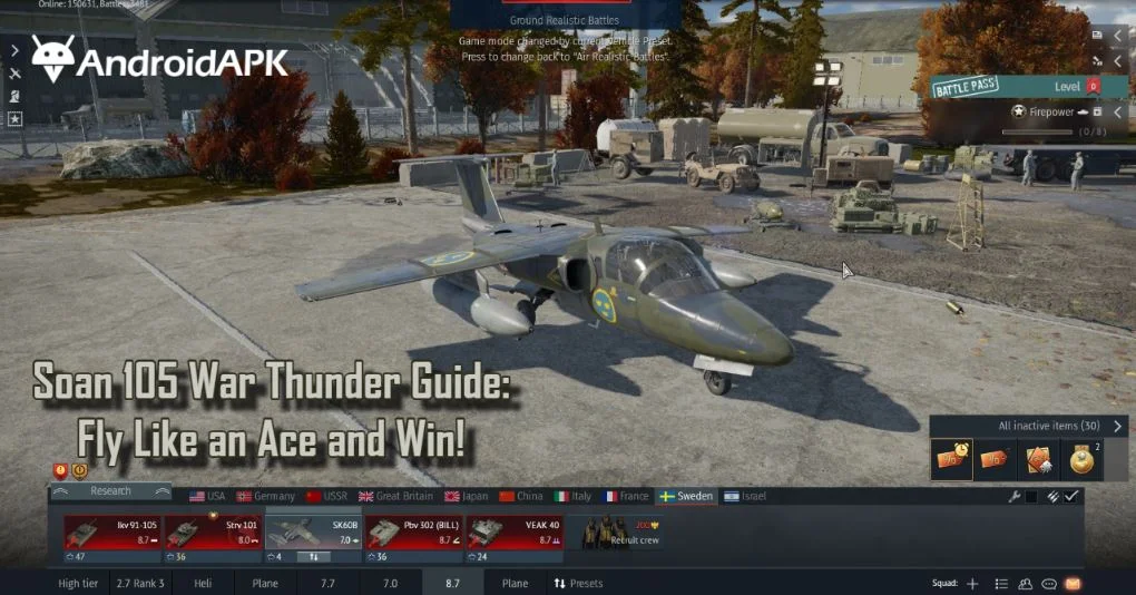 Soan 105 War Thunder Guide: Fly Like an Ace and Win!