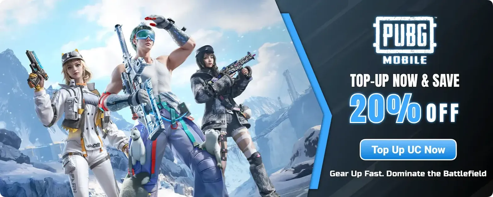 Buy PUBG MOBILE UC