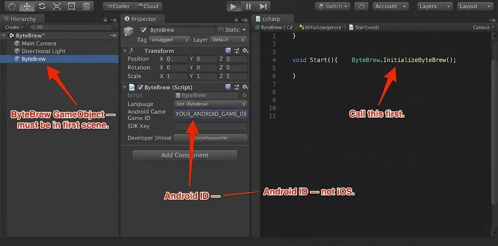 ByteBrew Unity Not Initialized on Android: Every Fix in One Place