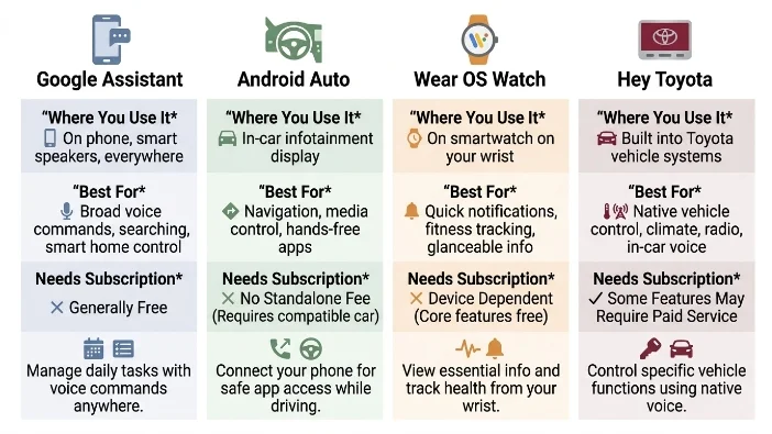 Quick Comparison — Which Method Does What