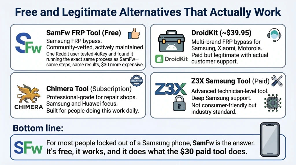 Free and Legitimate Alternatives