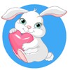 100 Heart Stickers