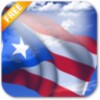 3D Puerto Rico Flag LWP