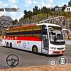American Passenger Bus Driving