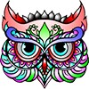 Animal Mandala Coloring Book
