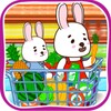 Anime Bunny: Kids Supermarket