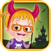 Baby-hazel-halloween-castle