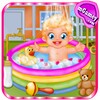 Baby Lizzie Outdoor Bathing