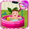 Baby Outdoor Bathing