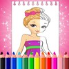 Beauty And Fashion : Coloring Book For Girls