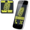 BIG! Caller ID Theme Neon Yellow
