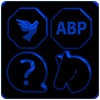 Black And Blue Icon Pack Free
