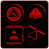 Black And Red Icon Pack Free