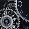 Black Clock Wallpaper Lite