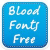 Blood Fonts Free