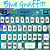 Blue Graffiti GO Keyboard Theme