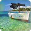 Boat On The Sea Live Wallpaper