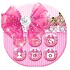 Bowtie Glitter Launcher Theme: Princess Theme