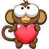 Bubble Monkey Valentine