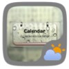 Calendar Style GO Weather EX