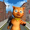 Cat Subway Run: Leo Cat Vs Dog