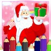 Christmas Santa Coloring Book