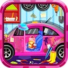Clean My New Pink Car