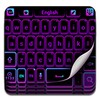 Color Keyboard Neon Purple