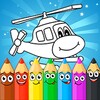 Coloring Pages For Children: Transport