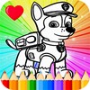 Coloring Paw Pat Game