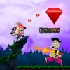 Cow Adventure Jump Platform 2D