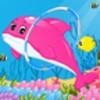 Cute Dolphin Caring