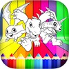 Digi-Mon Coloring Book