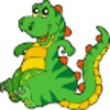 Dino Finger Coloring For Kids