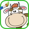 Farm Animals Coloring Book