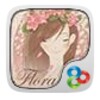 Flora GOLauncher EX Theme