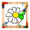 Flowers Coloring Books - Paint Flowers Pages
