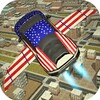Free Flying Racing Car Driving