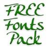 Free Fonts 50 Pack 18