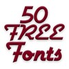 Free Fonts 50 Pack 2