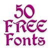 Free Fonts 50 Pack 3
