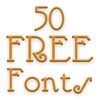 Free Fonts 50 Pack 4