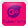Fuchsia Purple Go Keyboard