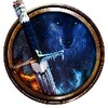 Game Of Ice And Fire Theme: Wolf & Sword Wallpaper