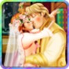 Girl Wedding Kiss