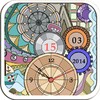 Glass Clock Live Wallpaper FREE