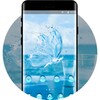 Glass Crystal Butterfly Theme With Water Quality