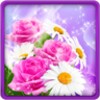 Glitter Flowers Live Wallpaper